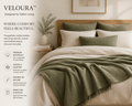 VELOURA™ Heritage Cotton Textured Coverlet Set